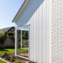 Exterior, house exterior, exterior featuring Resene Half Milk White