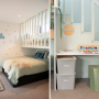 Children's bedroom, kids bedroom, kids bedroom featuring Resene Quarter Robin Egg Blue