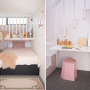 Girl's bedroom, neutral children's bedroom
