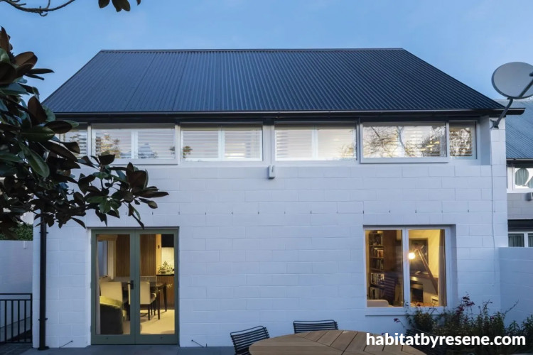 Exterior, house exterior, house exterior featuring Resene Black White