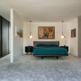 Bedroom painted in Resene White