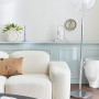 Living room featuring Resene Eau De Nil