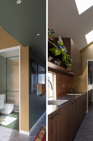 From shaky ground to solid hues