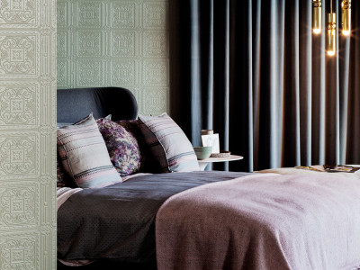 Transform your walls with textured anaglypta wallpaper