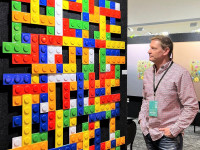 Game on: Artist Clint Christian's playful designs are block-busters