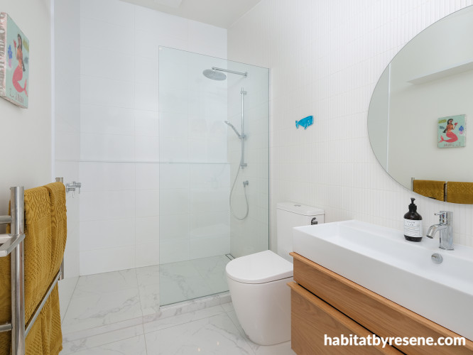 Resene white bathroom