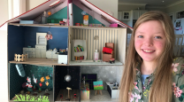 Zoe McBride's winning teeny house has a lolly machine and an underwater room photo