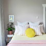 Pink, girls room, bedroom, fresh
