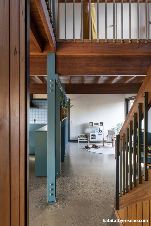 Open plan living space