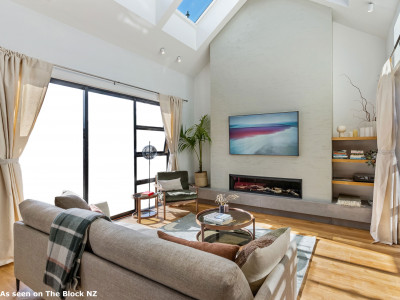 Check out these luxurious living rooms from Three’s The Block NZ