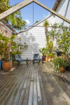 Art-loving couple’s industrial home brings art to life with yellow, red and Resene Half Black White