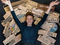 Hannah Kate saw the sign... and it opened up a colourful business idea!