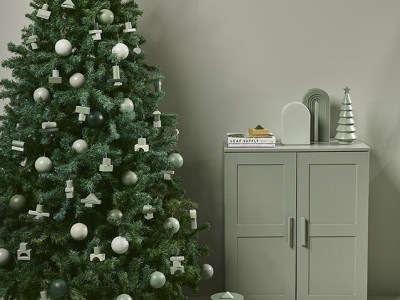 Create Christmas with the colours of the South Pacific: Blue and green festive ideas