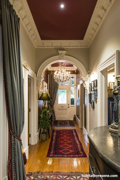 Resene vintage hallway