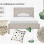 moodboard, swatchboard, girls bedroom ideas, decor ideas