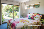 bedroom, floral bedroom, indoor outdoor flow, floral inspired, white bedroom, garden 