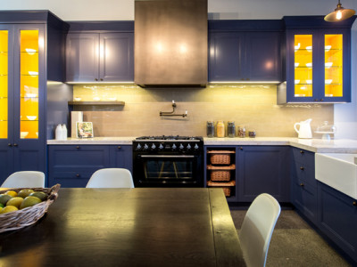 4 fab colour-shot kitchens