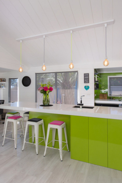 4 fab colour-shot kitchens