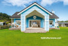 blue house, blue cottage, blue exterior, exterior inspiration, french pass, blue painted house 