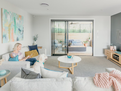 Joe and Lisa’s bright and beautiful family home