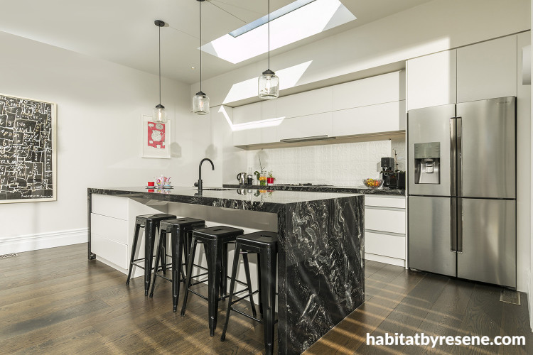 kitchen, white, neutrals