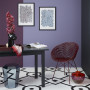 purple decorating, decorating with purple, purple decor, purple interior, resene 
