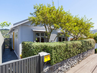 Corrine and Emanuel’s bungalow goes bold with colour
