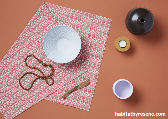 purple and orange decor, orange, purple, decorating with purple, Resene