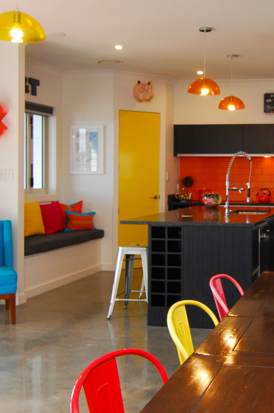 Lolly scramble: using bright colour