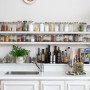 kitchen, white kitchen, kitchen storage, neutral kitchen, white paint, neutrals