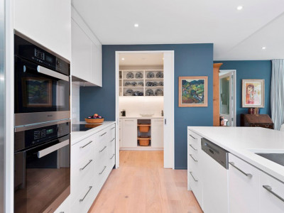 Owen and Mary go shades of blue