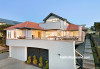 house exterior, blue exterior, white exterior, white house, blue house, painted weatherboards 