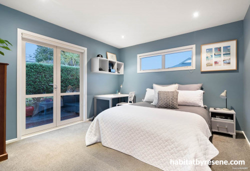 bedroom, boys bedroom, blue bedroom, blue and white bedroom, coastal bedroom