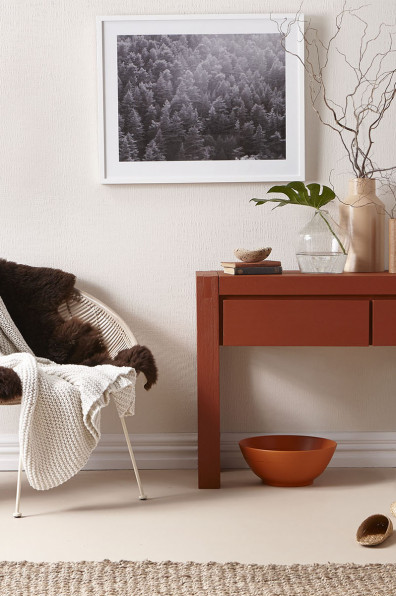 Trending: terracotta heads indoors