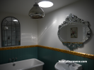bathroom, rice cake, panelling, paint ideas