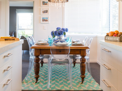 Dining rooms go nice and neutral Dining rooms go nice and neutral