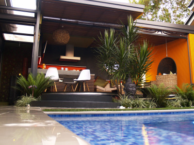 Darren and Lee's Inner-City Oasis