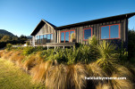 house exterior, black exterior, stained exterior, black house
