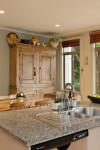 Sarah's Inner City Townhouse with a French Country Kitchen