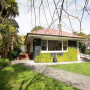 exterior, house exterior, black house, black exterior, 1950s bungalow, renovated house
