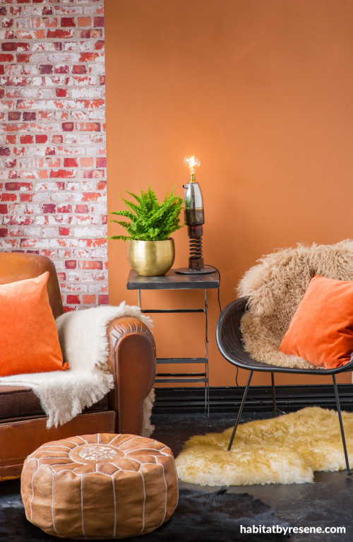 brown, wallpaper, orange, brick