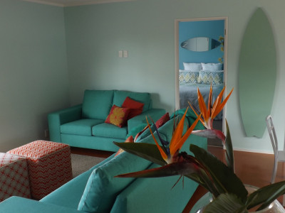 Mark and Andrea's seaside-inspired getaway