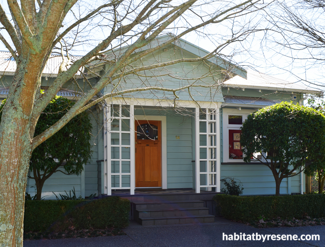 exterior, pale blue, paint ideas, paint trends