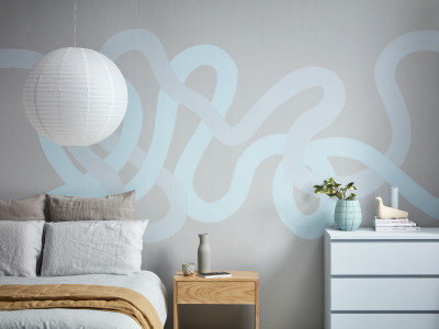 Aquas are splashing into interiors right now