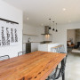black exterior, resene black, resene alabaster, white walls, scandi design, kitchen