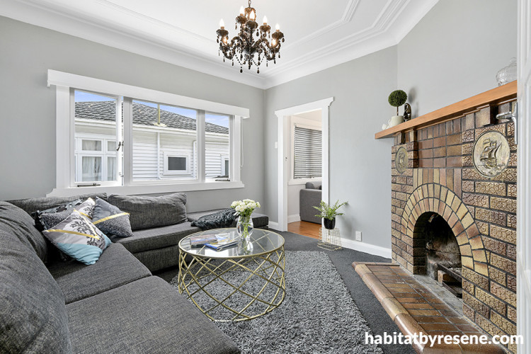 living room, white, grey, neutrals