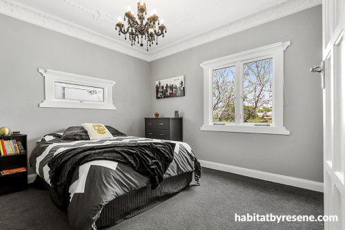 grey, bedroom, grey bedroom, grey bedrooms, bungalow