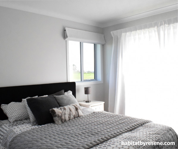 bedroom inspiration, neutral bedroom ideas, grey bedroom ideas, neutral interior inspiration, resene