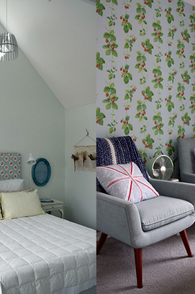 Sheryl and Kevin’s bright and eclectic Tudor transformation
