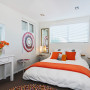 bedroom, white